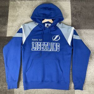 Tampa Bay‎ Lightning Starter Hoodie Men's Size M Blue Hockey NHL